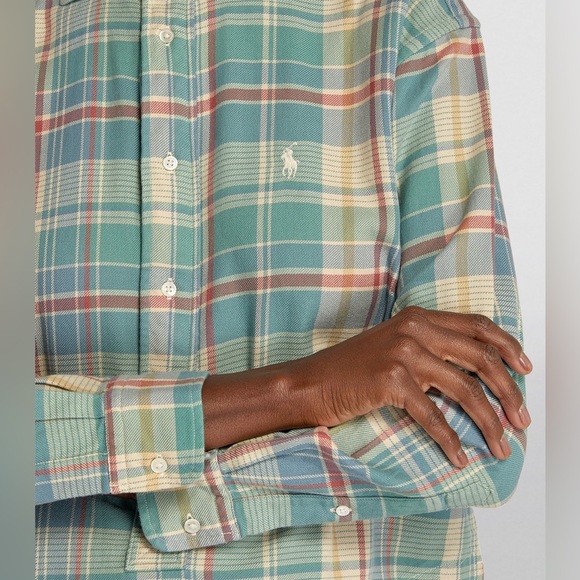 NWT POLO RALPH LAUREN Check Print Shirt Dress size 6 - Picture 4 of 12